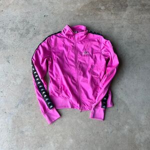 Kappa Track Sweater Womens size M pink
